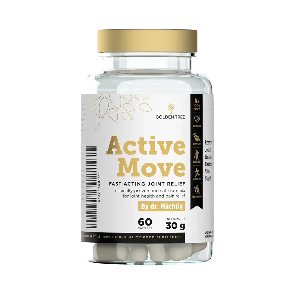 Golden Tree Active Move – Type II Collagen joint supplement for pain relief